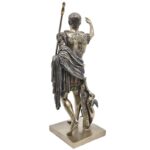 Bronz Görünümlü Augustus Heykeli