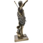 Bronz Görünümlü Augustus Heykeli
