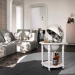 Zoffoli Elegance All White – 40 cm Modern Beyaz Bar Küresi