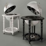 Zoffoli Elegance All White – 40 cm Modern Beyaz Bar Küresi