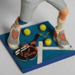 Guillermo Forchino Padel Oyuncusu Heykeli – Tam Boy Figür