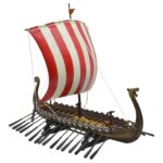 l Yapımı Dekoratif Viking Gemisi