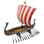 l Yapımı Dekoratif Viking Gemisi