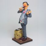 guillermo forchino the wine taster figürü ön cepheden görünüm