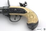 Çakmaklı Tabanca Replika – 1680 İtalya 3 Namlulu Model