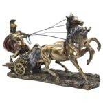 Veronese-Roma-Savaş-Arabası-Heykeli–İki-Atlı-Gladyatör-Figürü-1