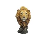 aslan büstü heykel, dekoratif aslan figürü, kral aslan biblo, liderlik temalı dekor, ev için aslan süsü, ofis dekorasyon heykeli, aslan kafa büst, güçlü duruşlu heykel, yüksek aslan figürü, hediye heykel erkek, doğal görünümlü hayvan büstü, ücretsiz kargo ürün