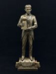 Nikola Tesla Heykeli 30,5cm Bilim ve İcat Temalı Figür