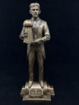 Nikola Tesla Heykeli 30,5cm Bilim ve İcat Temalı Figür
